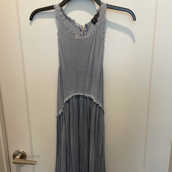 Faded Blue Racerback Dress - Picture 1 of 3